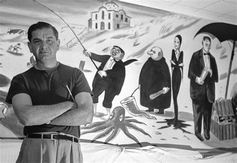 Comparativa del estilo gráfico de Charles Addams y Edward Gorey