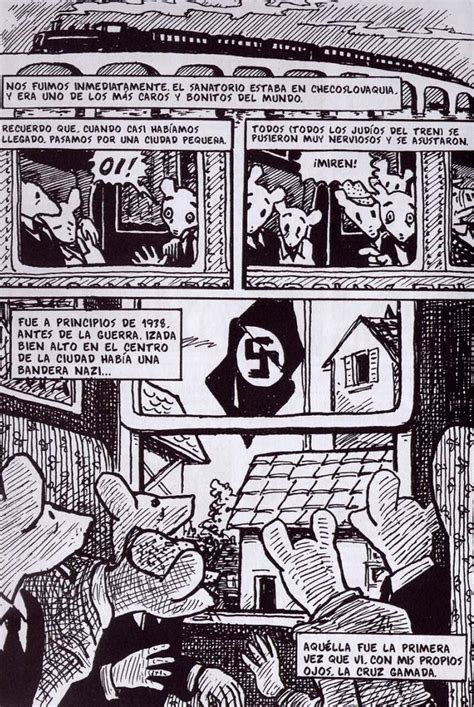 Comparativa de viñetas de Maus con imágenes históricas del Holocausto