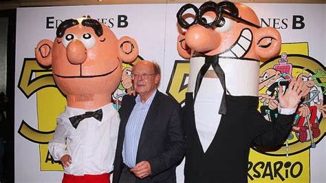 Mortadelo y Filemón celebrando su 55 aniversario