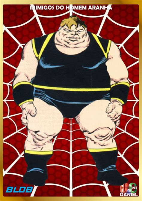 Ilustración de Blob de Marvel Comics