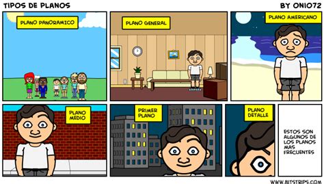 Ejemplo de viñeta de cómic con diferentes planos y ángulos