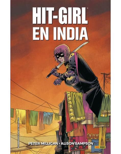 Ilustración de Hit-Girl en acción