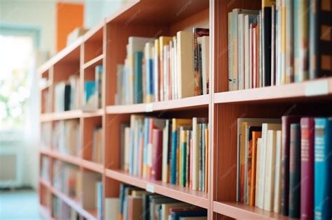 Estanterías de cómic en una biblioteca