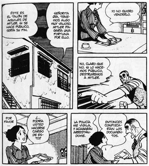 Ejemplo de página de manga con el estilo clásico de Osamu Tezuka