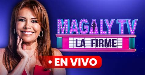 Captura de pantalla del programa 'Magaly TV: La Firme' mostrando el ampay.