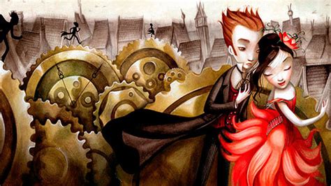 Benjamin Lacombe trabajando en sus ilustraciones