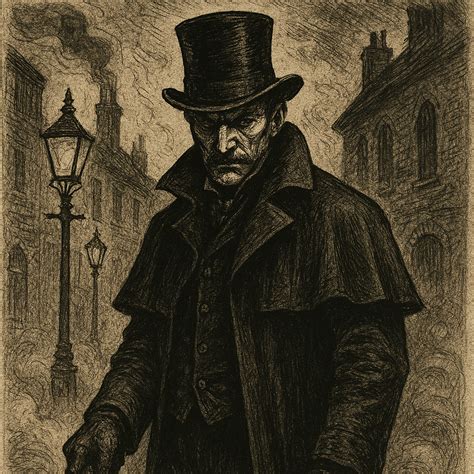 Ilustración que representa la dualidad de la historia: el Destripador de Yorkshire y la protagonista