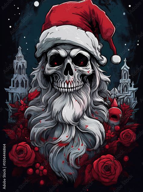 Novela gráfica de Santa Claus con estética oscura