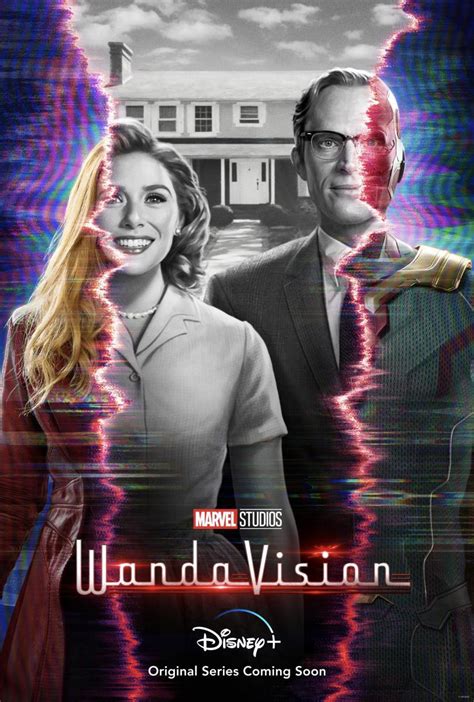 Ilustración de Wanda Maximoff y La Visión en un entorno doméstico
