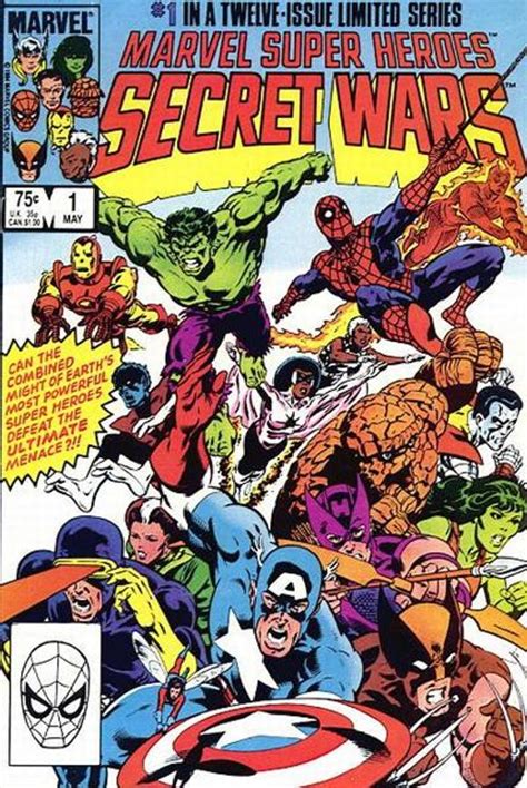 Portadas de comics antiguos - Secret Wars #1