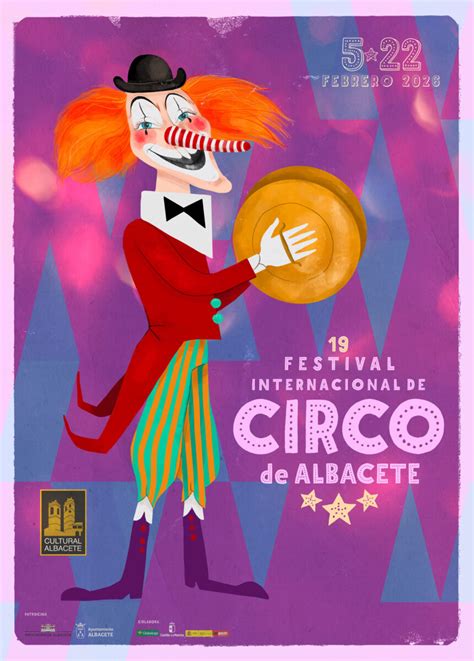 Cartel promocional del Festival Internacional de Circo de Albacete