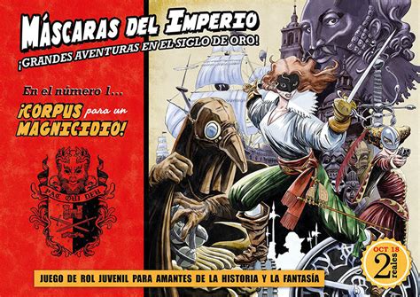 Portada del cómic Mascaras del Imperio