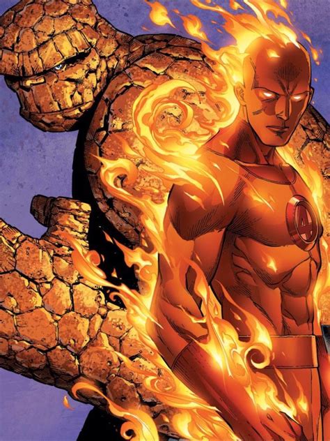 La Mole, Antorcha Humana y Reed Richards