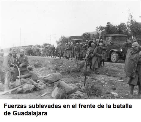 Fotografía de archivo de la Batalla de Guadalajara