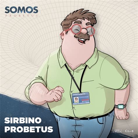 Ilustración de Sirbino Probetus viajando en el tiempo