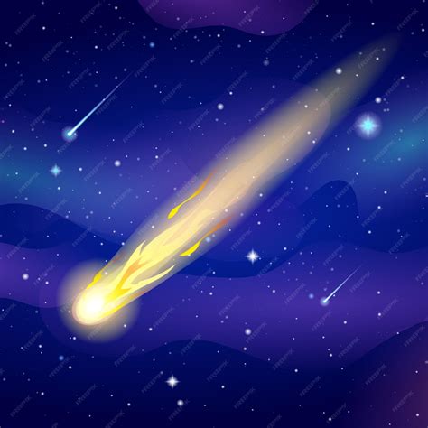 Ilustración de un cometa acercándose a Dominaria