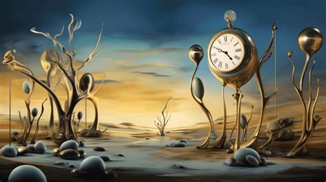 escena surrealista con elementos extraños