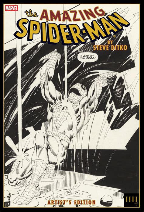 Steve Ditko dibujando a Spider-Man