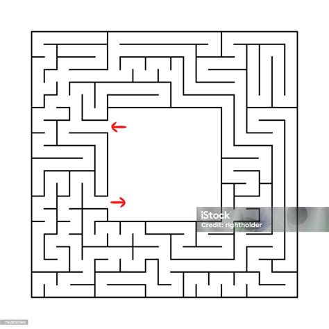 Ilustración de un laberinto con viñetas de cómic