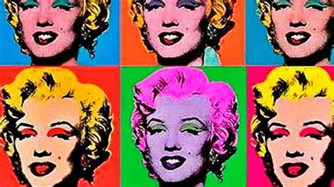 Composición con obras de varios artistas del Pop Art