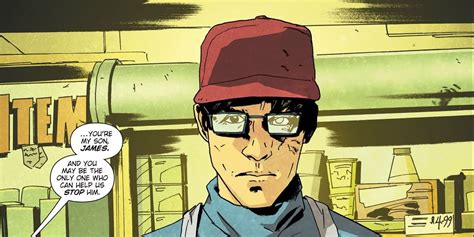 Comisario James Gordon y su hijo James Gordon Jr.