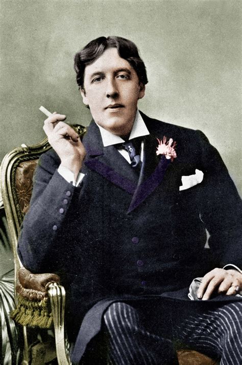 Retrato de Oscar Wilde en su etapa final