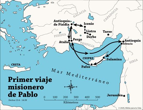 Mapa del viaje de Mori