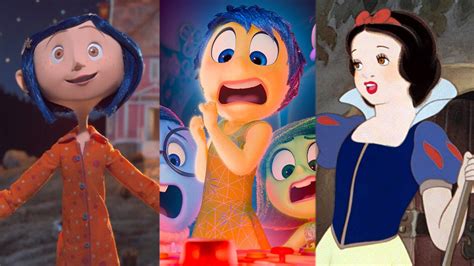 Infografía con diferentes tipos de animaciones infantiles