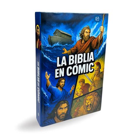 Comparativa visual entre la Biblia tradicional y la Biblia en cómic