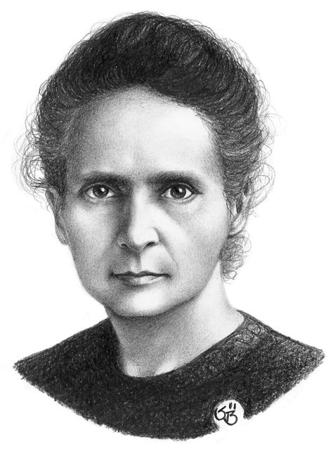 Retrato de Marie Curie