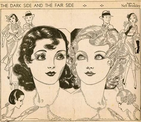 Ilustración de Nell Brinkley representando mujeres independientes.