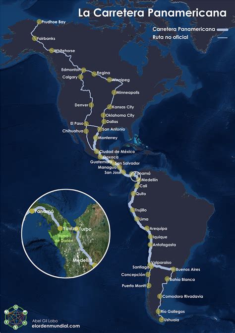 Mapa de la Panamericana Norte, indicando la zona del accidente.