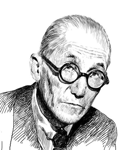 Dibujo de Le Corbusier
