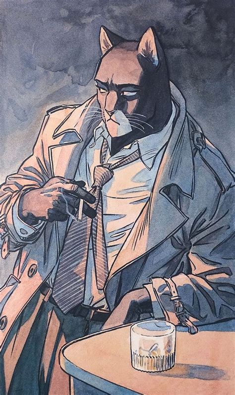 Ilustración de John Blacksad