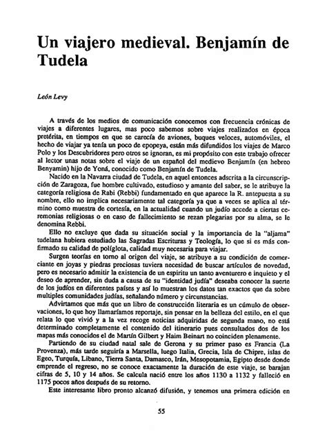 Mapa del viaje de Benjamín de Tudela