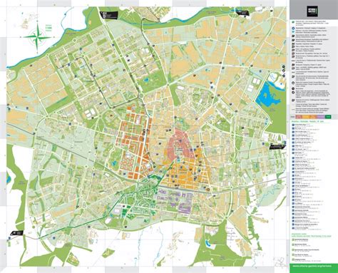 Mapa de Vitoria-Gasteiz con puntos de interés cultural