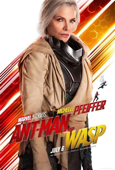 Michelle Pfeiffer como Janet Van Dyne en Ant-Man y la Avispa