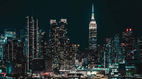 Caballero Luna en la noche de Nueva York