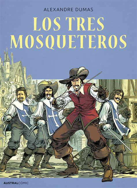Portada de la novela gráfica Los Tres Mosqueteros
