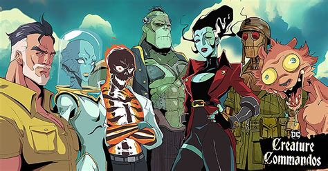 Personajes de Creature Commandos