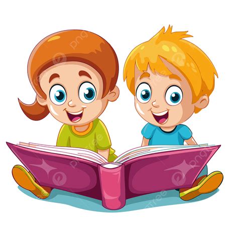 Niños leyendo un cómic