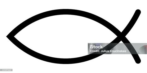 Símbolo del pez cristiano con la inscripción ΙΧΘΥΣ