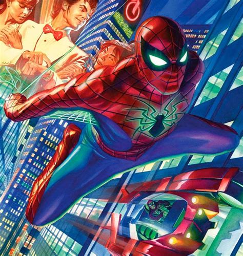 Obra de Alex Ross con personajes de cómic