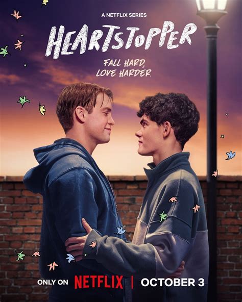 Cartel de la serie Heartstopper de Netflix