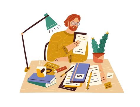 Ilustración de artistas y escritores trabajando en cómics