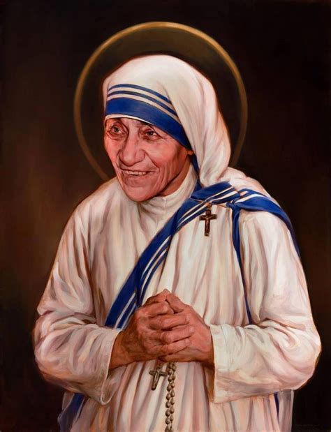 Retrato de la Madre Teresa de Calcuta