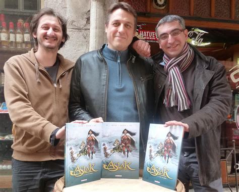 Retrato de los autores Hub, Fred Weytens y Emmanuel Michalak