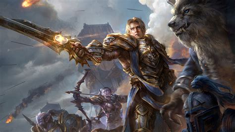 Retrato de Anduin Wrynn joven