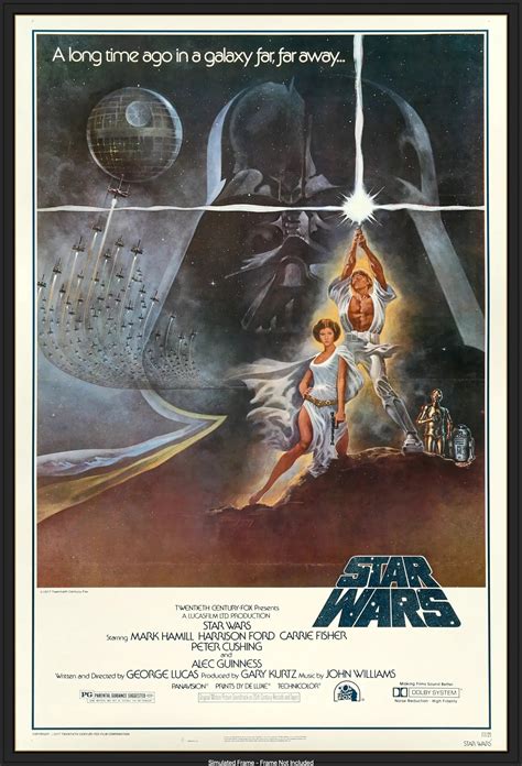 Cartel original de Star Wars (1977)