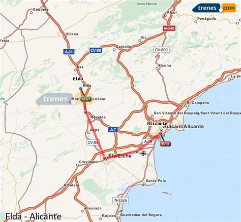 Mapa de España destacando Elda, Alicante, lugar de nacimiento de Ana Oncina